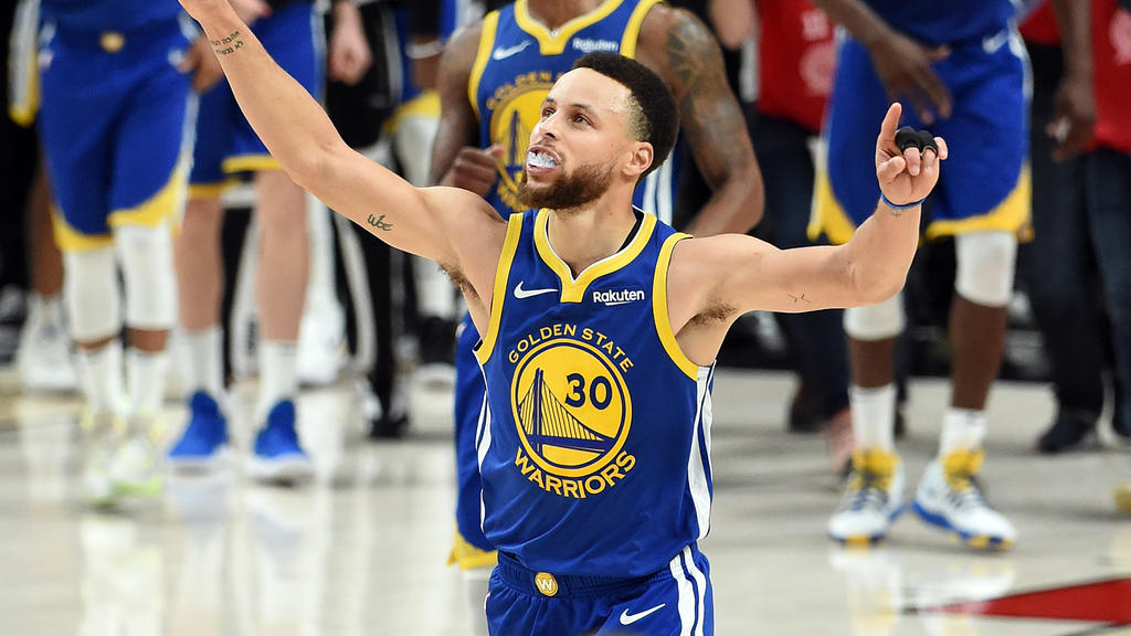 Stephen Curry steht mit Golden State einmal mehr im Finale Stephen Curry steht mit Golden State einmal mehr im Finale