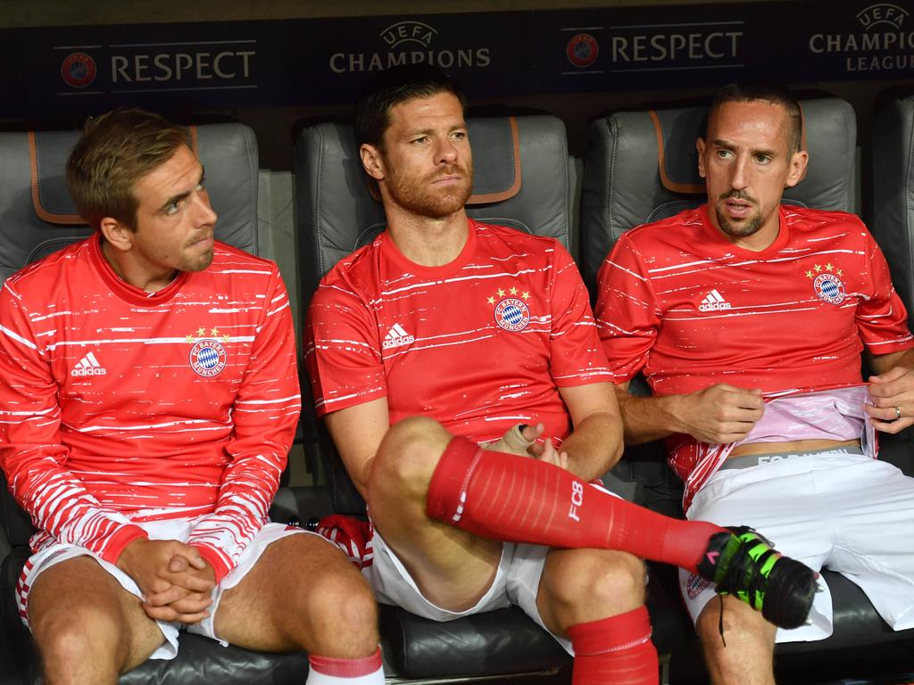 Philipp Lahm, Xabi Alonso und Franck Ribéry wurden in der letzten Saison zusammen deutscher Meister