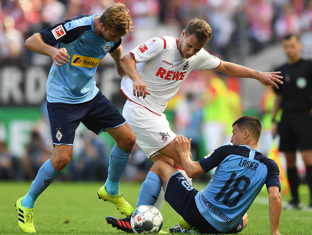 Louis Schaub (m.) erzielte beim 3:0-Erfolg gegen Paderborn den zweiten Treffer
