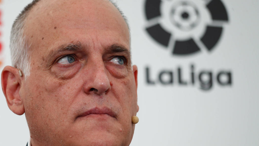 Javier Tebas, Präsident der spanischen Fußball-Liga (La Liga), kritisiert die WM-Pläne der FIFA