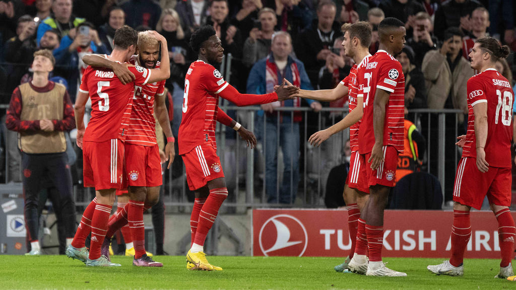 Sechster Sieg im sechsten Champions-League-Spiel für den FC Bayern