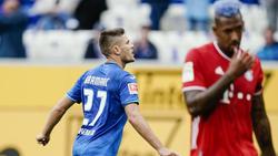 Traf gegen den FC Bayern gleich zweimal: Hoffenheims Andrej Kramaric