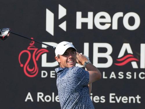 Golfstar Rory McIlroy gewann zum dritten Mal in Dubai