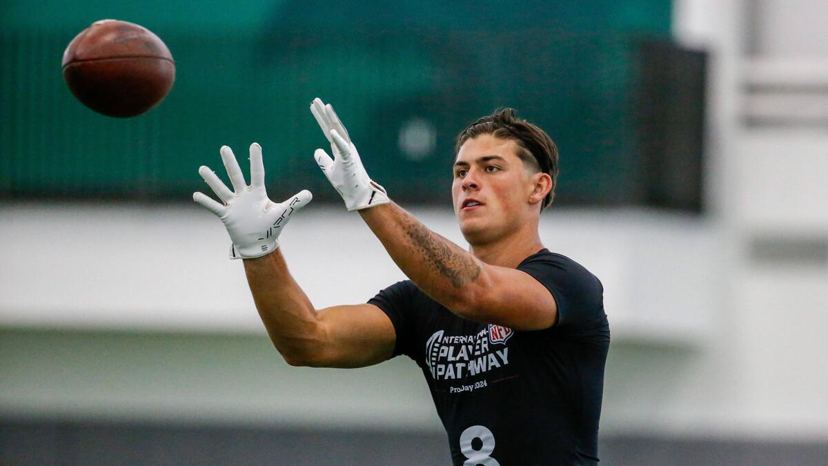 Louis Rees-Zammit blickt seiner ersten NFL-Saison entgegen