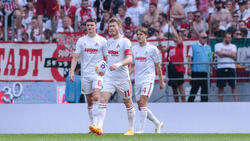 Timo Hübers (r.) soll eine gestaffelte Ausstiegsklausel in seinem Vertrag beim 1. FC Köln haben