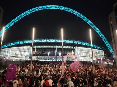 Das Endspiel der Champions League findet in diesem Jahr im Londoner Wembley-Stadion statt
