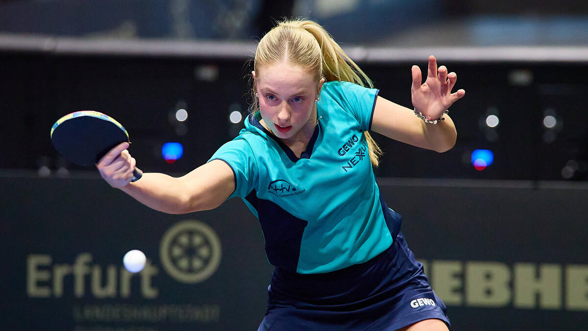 Josephina Neumann verpasst mit dem TTC Berlin Eastside das erhoffte Triple