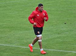 Raúl Bobadilla kann derzeit nur Lauftraining absolvieren