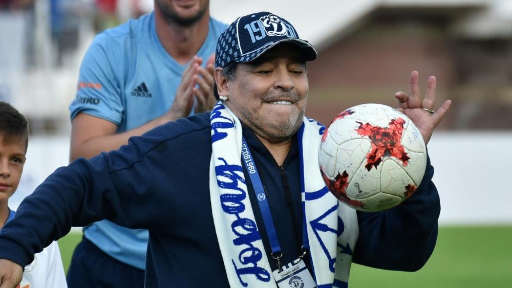 Von Weißrussland nach Mexiko: Diego Maradona