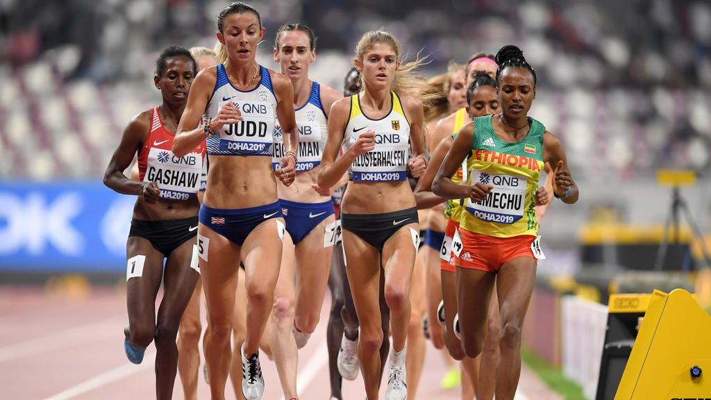 Konstanze Klosterhalfen steht im WM-Finale Konstanze Klosterhalfen steht im WM-Finale