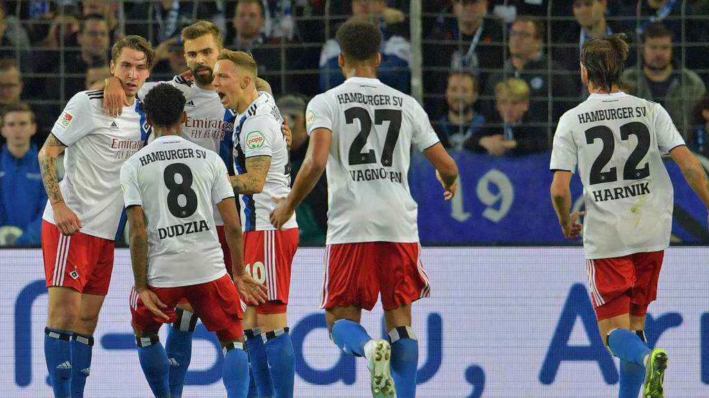 Der HSV rettete mit einem Remis gegen Arminia Bielefeld die Tabellenführung