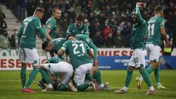 Werder Bremen durfte viermal jubeln
