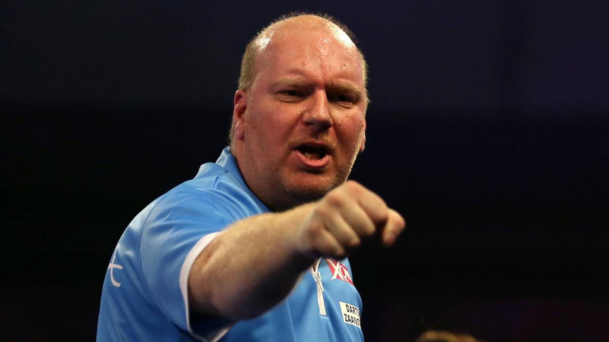Vincent van der Voort sorgte für einen Darts-Eklat Vincent van der Voort sorgte für einen Darts-Eklat