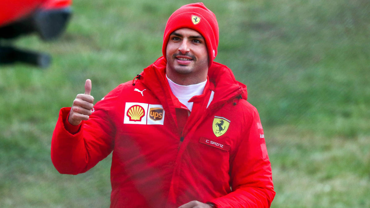 Carlos Sainz bringt eine spanische Biermarke als Sponsor mit zu Ferrari Carlos Sainz bringt eine spanische Biermarke als Sponsor mit zu Ferrari