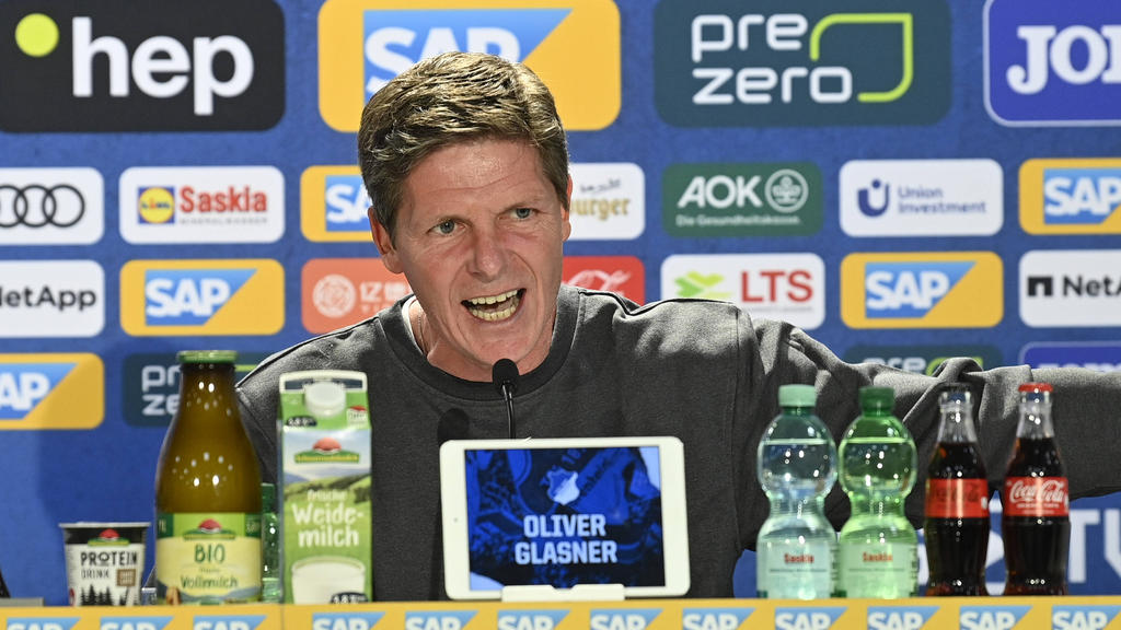 Oliver Glasner von Eintracht Frankfurt war sauer