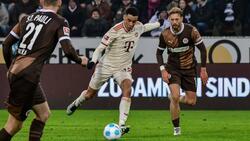 Jamal Musiala schoss das entscheidende Tor für den FC Bayern beim FC St. Pauli