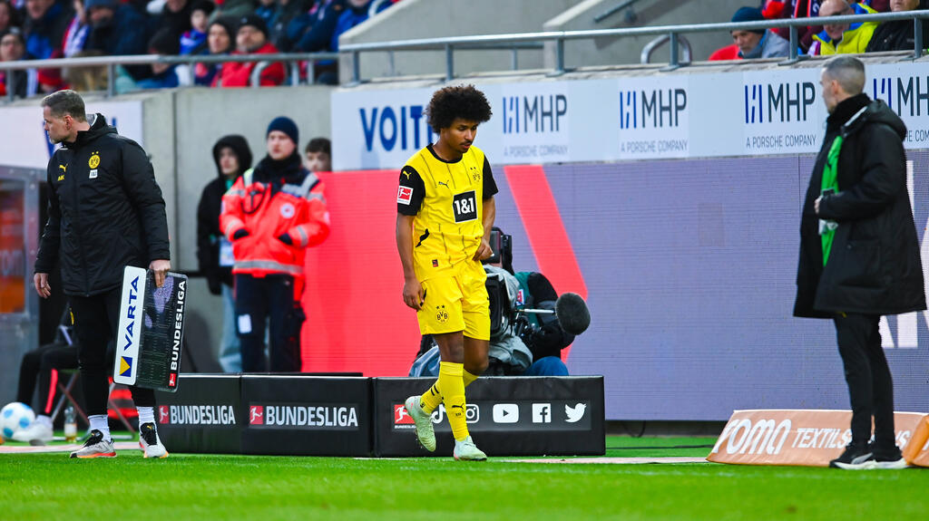 Niko Kovac trainiert Karim Adeyemi neuerdings beim BVB Niko Kovac trainiert Karim Adeyemi neuerdings beim BVB
