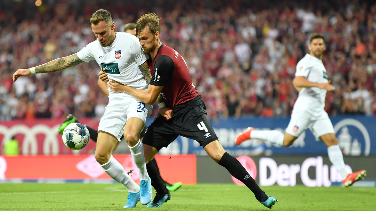 Nürnberg hat einen Sieg gegen Heidenheim verspielt Nürnberg hat einen Sieg gegen Heidenheim verspielt