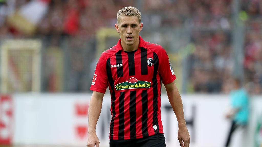 Freiburgs Nils Petersen will von einer Favoritenrolle gegen Dortmund nichts wissen