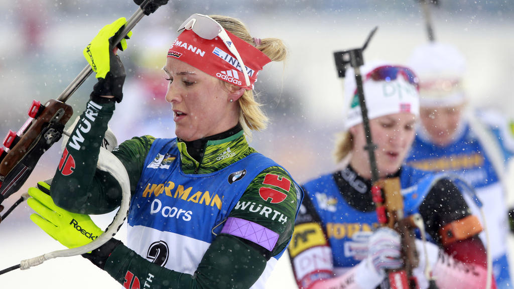 Auf Denise Herrmann ruhen in Hochfilzen viele Hoffnungen Auf Denise Herrmann ruhen in Hochfilzen viele Hoffnungen
