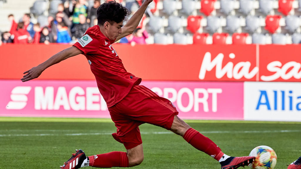 Lucas Copado wird zum ersten Mal für die Bayern-Profis spielen