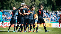 Jahn Regensburg zog souverän in die zweite DFB-Pokalrunde ein