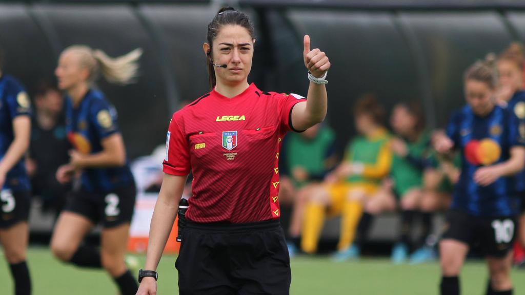 Maria Sole Ferrieri Caputi pfeift bald in der Serie A