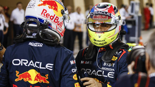 So ganz verzogen ist die dicke Luft zwischen Max Verstappen und Sergio Pérez nicht