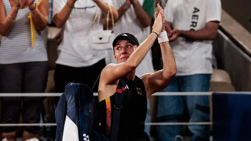 Angelique Kerber verabschiedete sich bei Olympia von der großen Tennis-Bühne