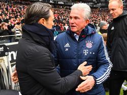 Heynckes saluda a su supuesto sucesor en el banquillo del Bayern. (Foto: Getty)