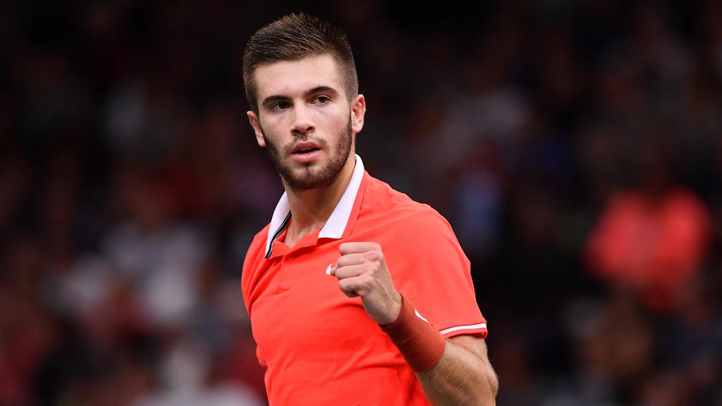 Borna Coric brachte Kroatien in Führung Borna Coric brachte Kroatien in Führung