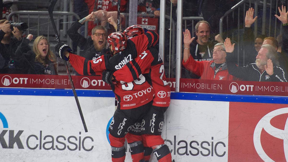 DEL Eishockey Kölner Haie krönen irres Comeback