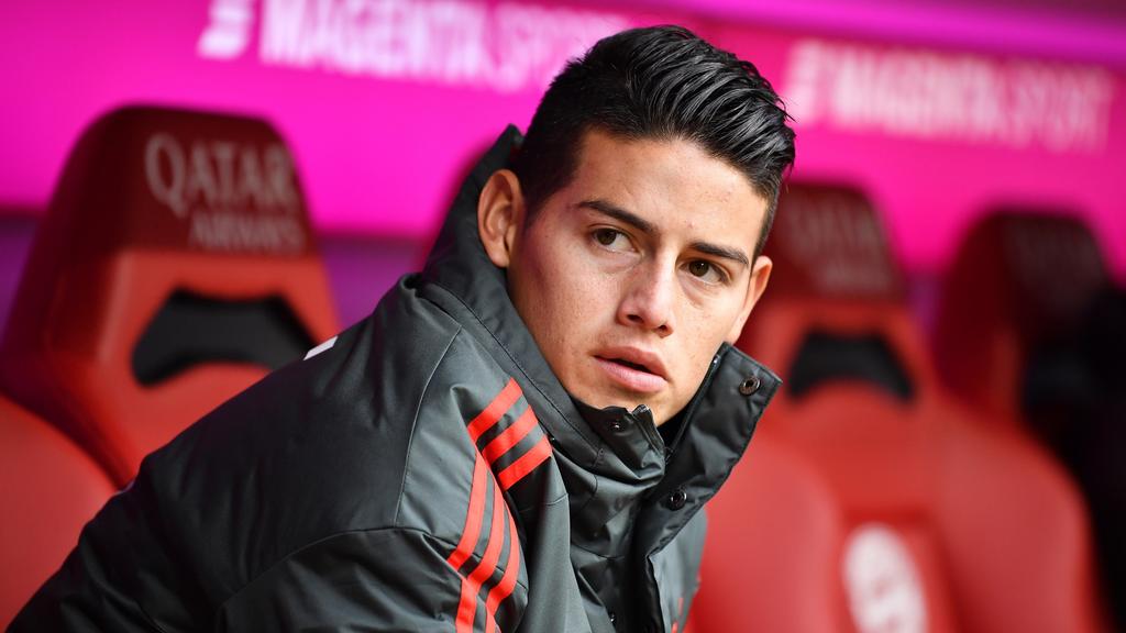 James Rodríguez dürfte mit seinen Einsatzzeiten nicht einverstanden sein James Rodríguez dürfte mit seinen Einsatzzeiten nicht einverstanden sein
