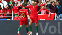 Bernardo Silva y Cristiano Ronaldo marcaron contra Luxemburgo.