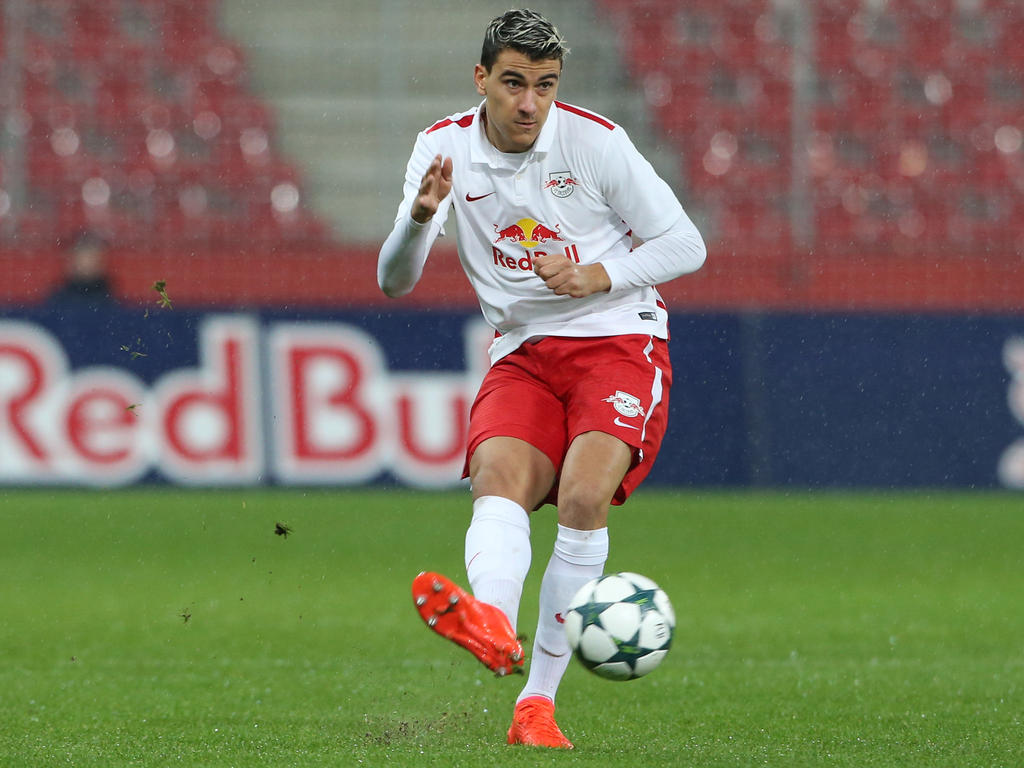 Daniel Raischl im Youth-League-Einsatz für Salzburg