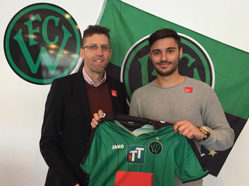 Ante Roguljić wechselt als Kooperationsspieler zu Wacker Innsbruck. Fotocredit: FCW