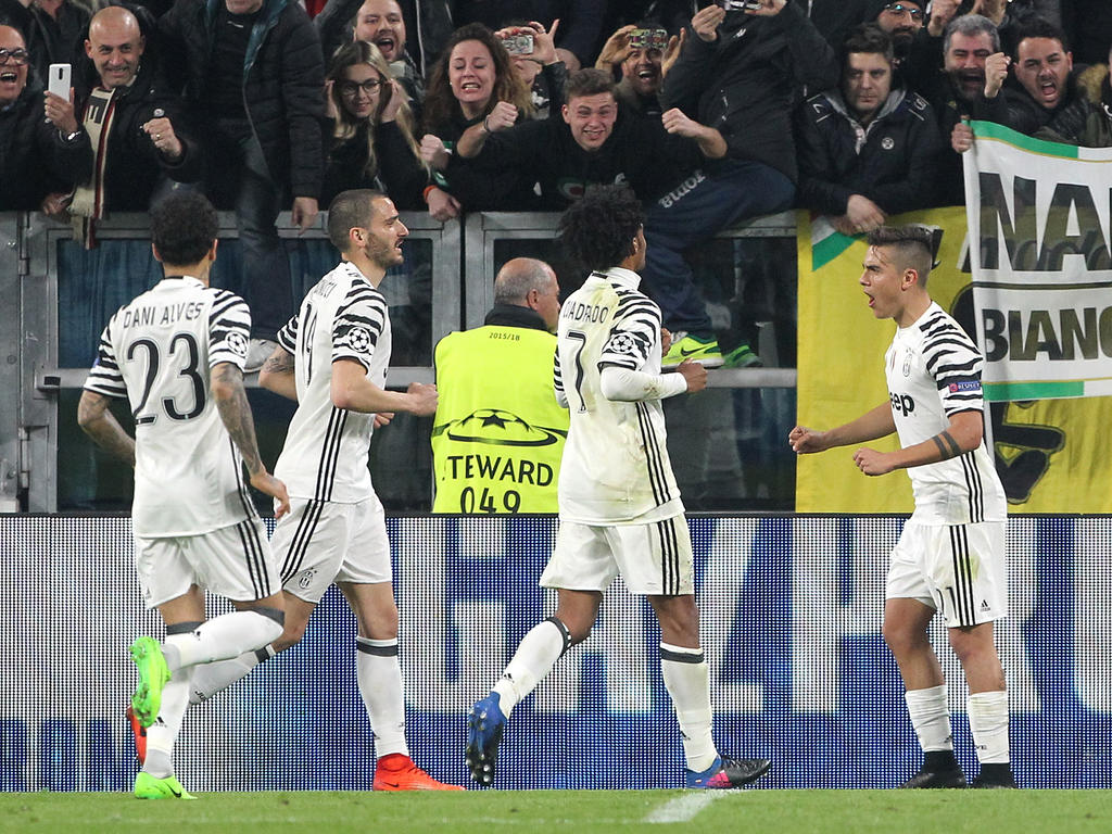 Juventus Turin bejubelt den Einzug ins Viertelfinale