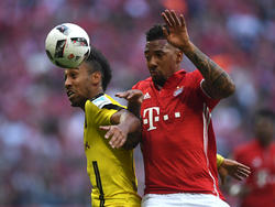 Boateng (dcha.) en un duelo contra el Dortmund hace unos días. (Foto: Getty)