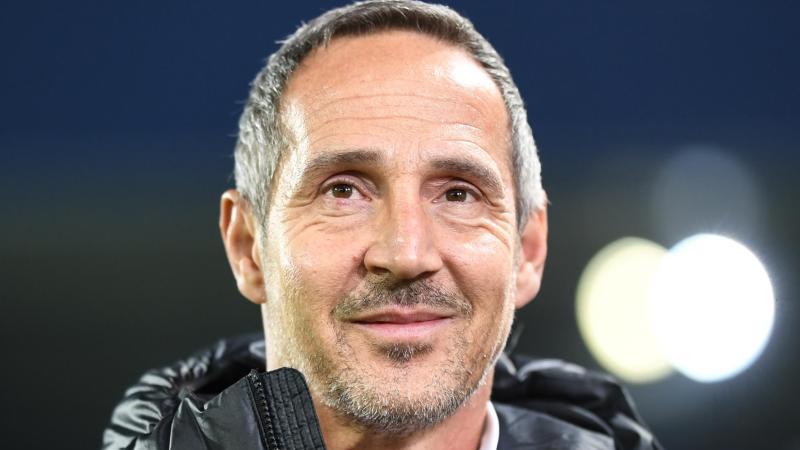 Adi Hütter will am Donnerstagabend unbedingt gewinnen
