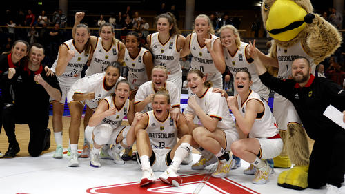 Die Basketball-Nationalmannschaft der Frauen hat sich für die EM qualifziert