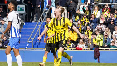 Julian Rijkhoff erzielte alle vier Tore des BVB
