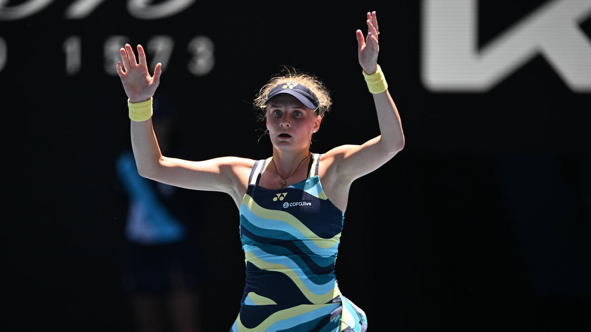 Dajana Yastremska begeistert bei den Australian Open