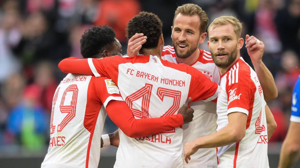 Harry Kane gelang beim 8:0 der Bayern eine Wahnsinnsbude