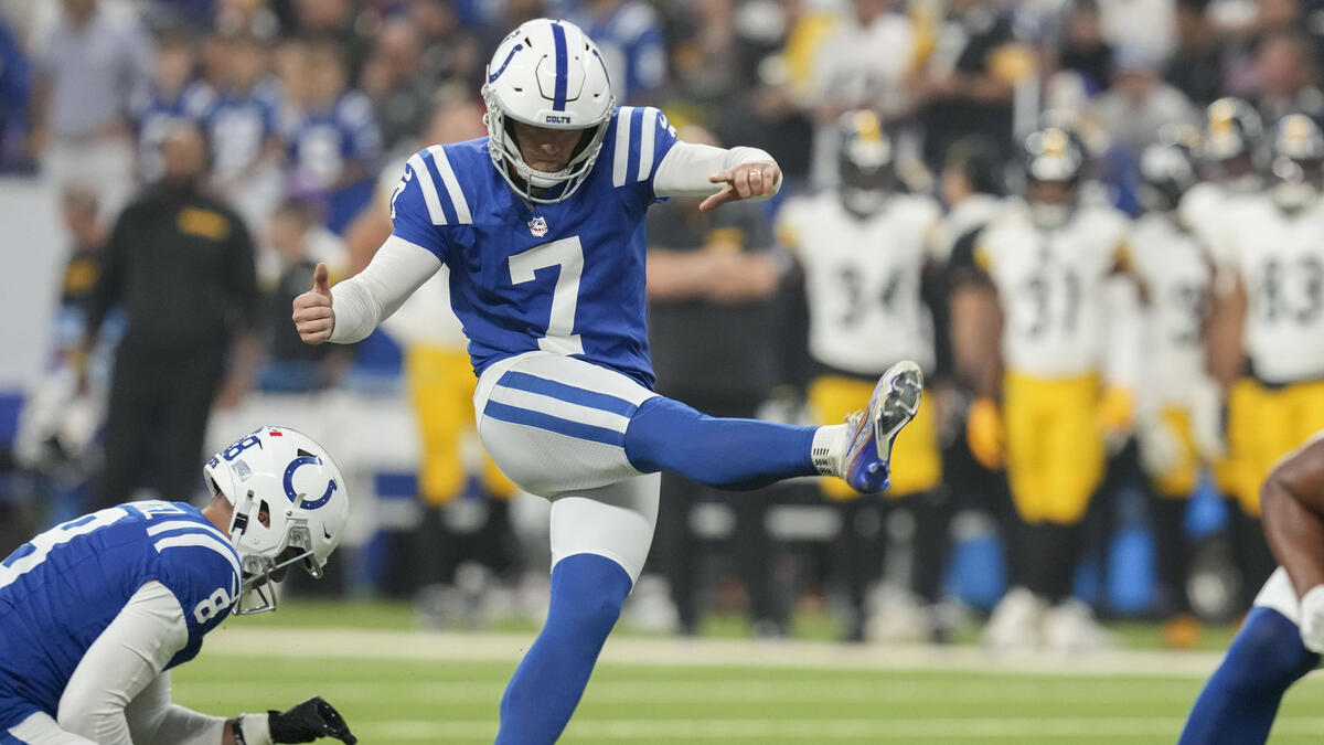 Matt Gay kickt nicht mehr für die Colts