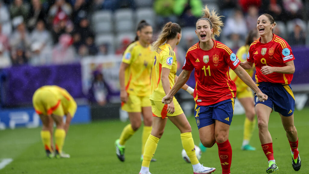 Alexia traf gegen Belgien doppelt für ihre Spanierinnen Alexia traf gegen Belgien doppelt für ihre Spanierinnen