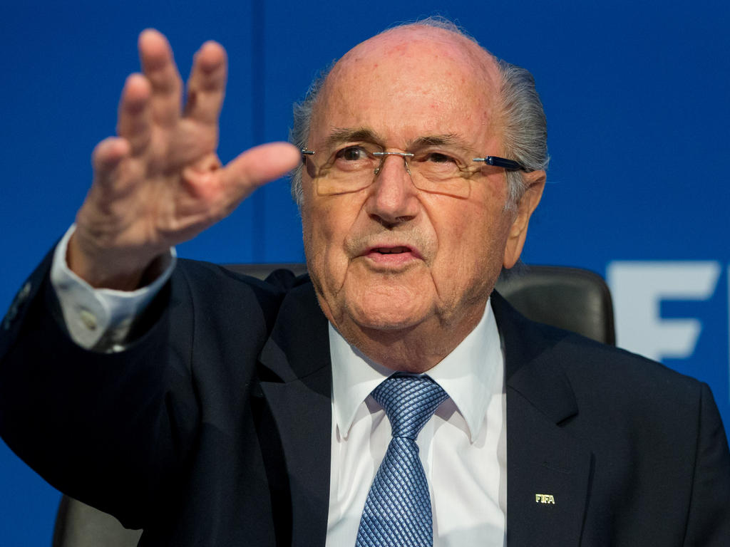 Blatter dice que se siente ante una 