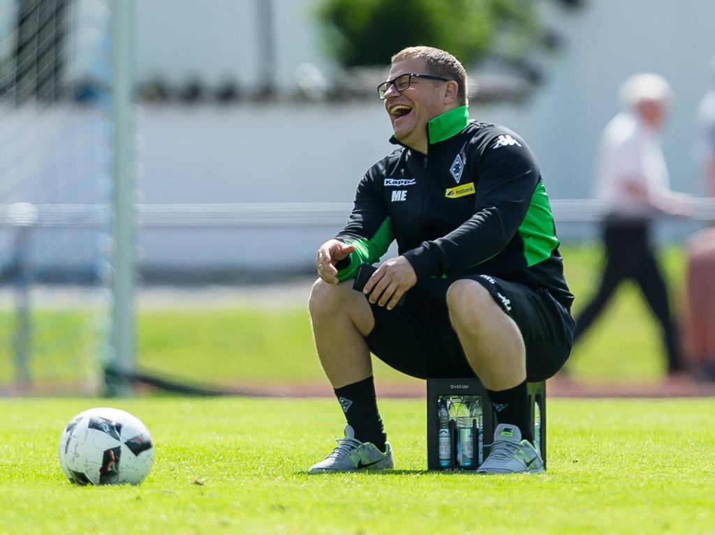 Max Eberl ist derzeit die Gelassenheit ins Gesicht geschrieben Max Eberl ist derzeit die Gelassenheit ins Gesicht geschrieben