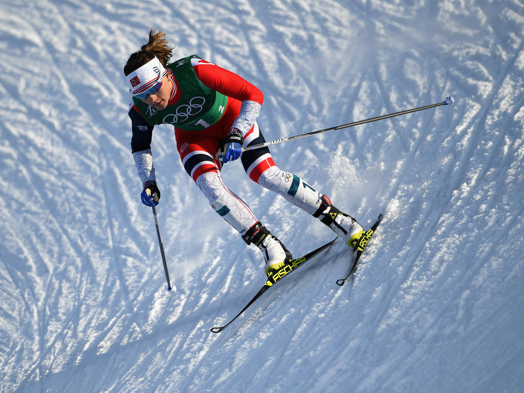 Maiken Caspersen Falla siegte im ersten Weltcup-Sprint nach Olympia Maiken Caspersen Falla siegte im ersten Weltcup-Sprint nach Olympia