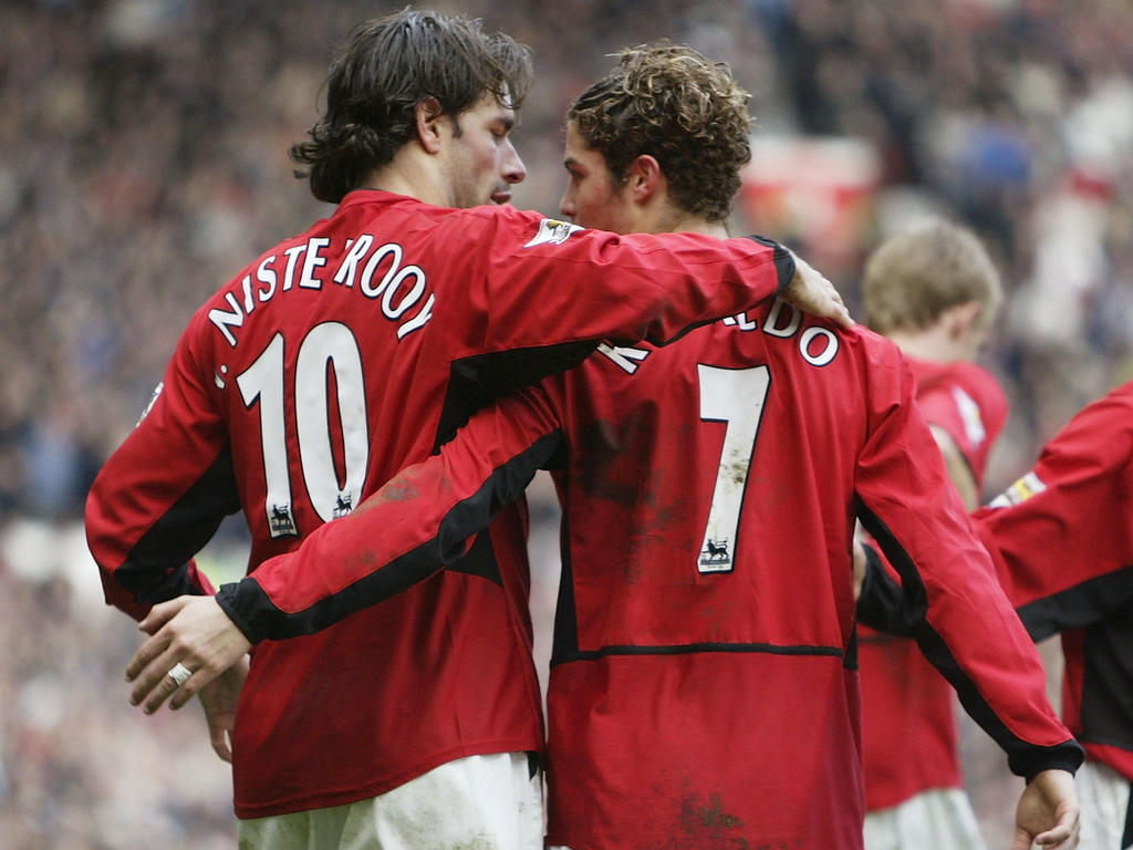 Spielten einst in Manchester zusammen: Ruud van Nistelrooy und Cristiano Ronaldo