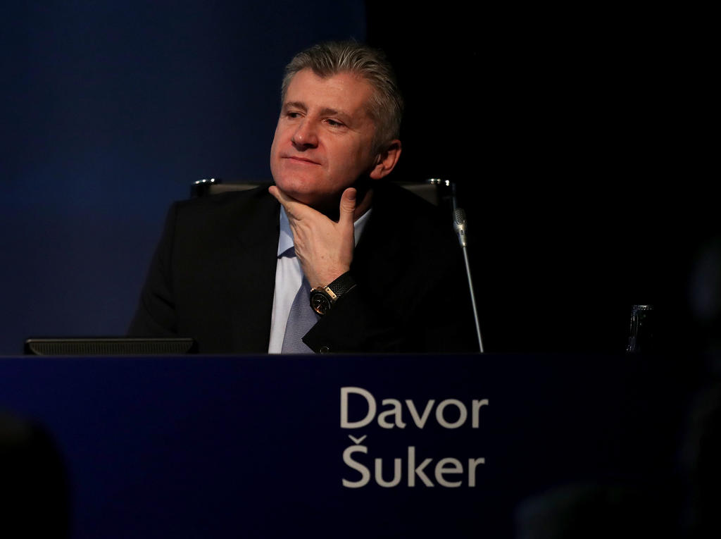 Kroatiens Verbandspräsident Davor Suker wurde bei der WM 98 Torschützenkönig